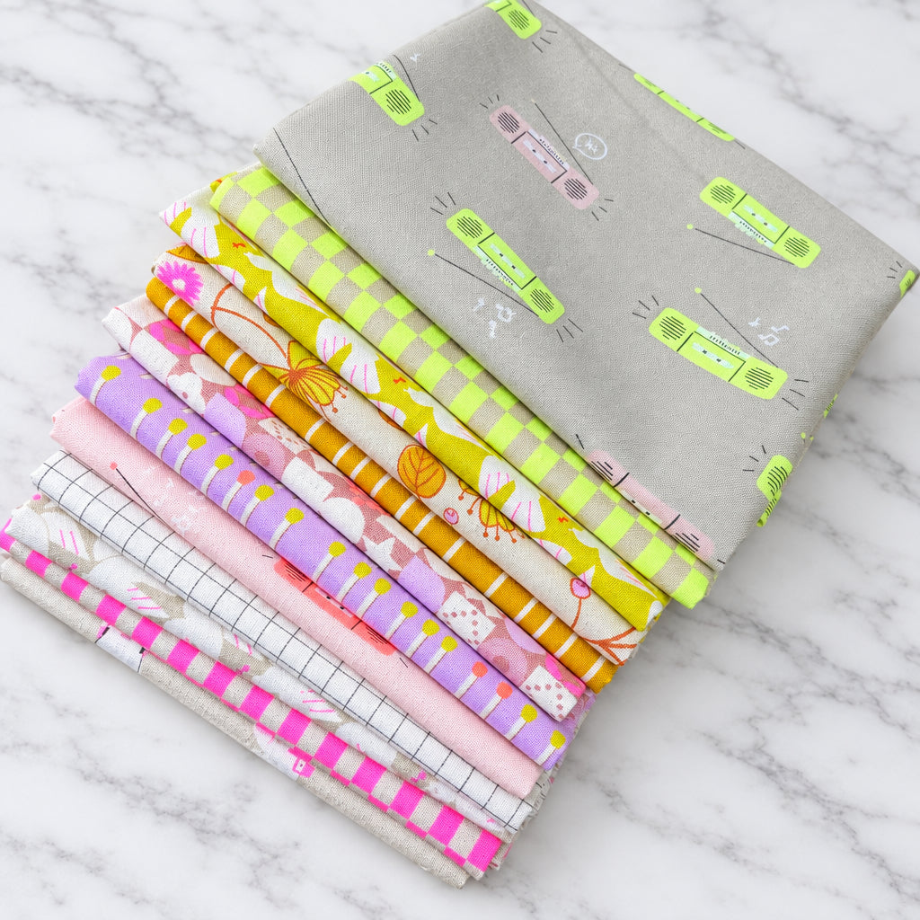 Lofi Linens Fat Quarter Bundle - Rashida Coleman Hale for Ruby Star Society