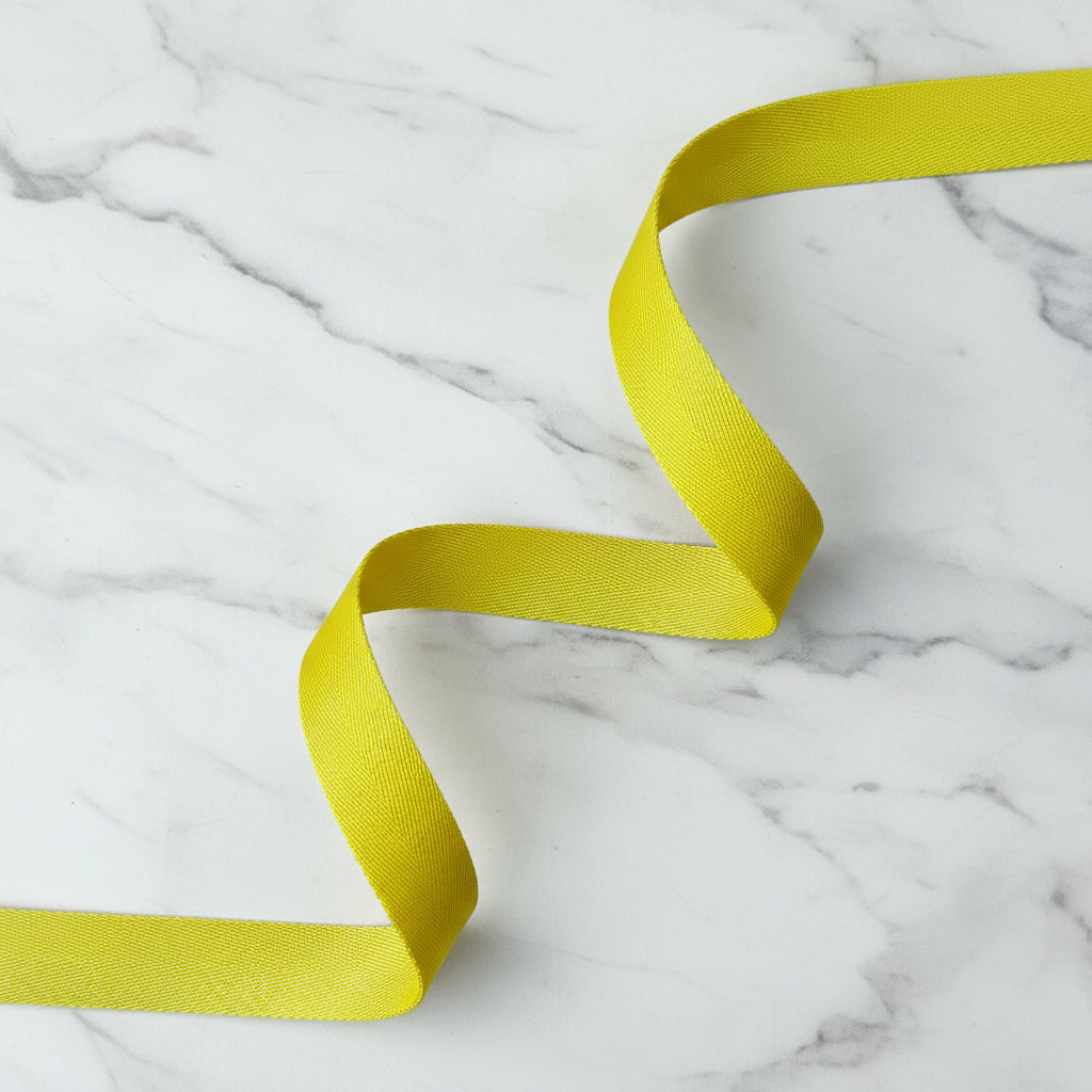 Herringbone Webbing 1" Sunshine - 3 METRE CUT