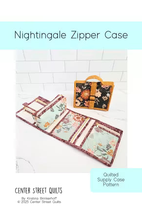 Nightingale Zipper Case Pattern