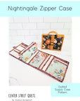 Nightingale Zipper Case Pattern