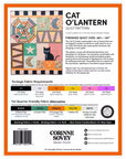 Cat O'Lantern Quilt Pattern