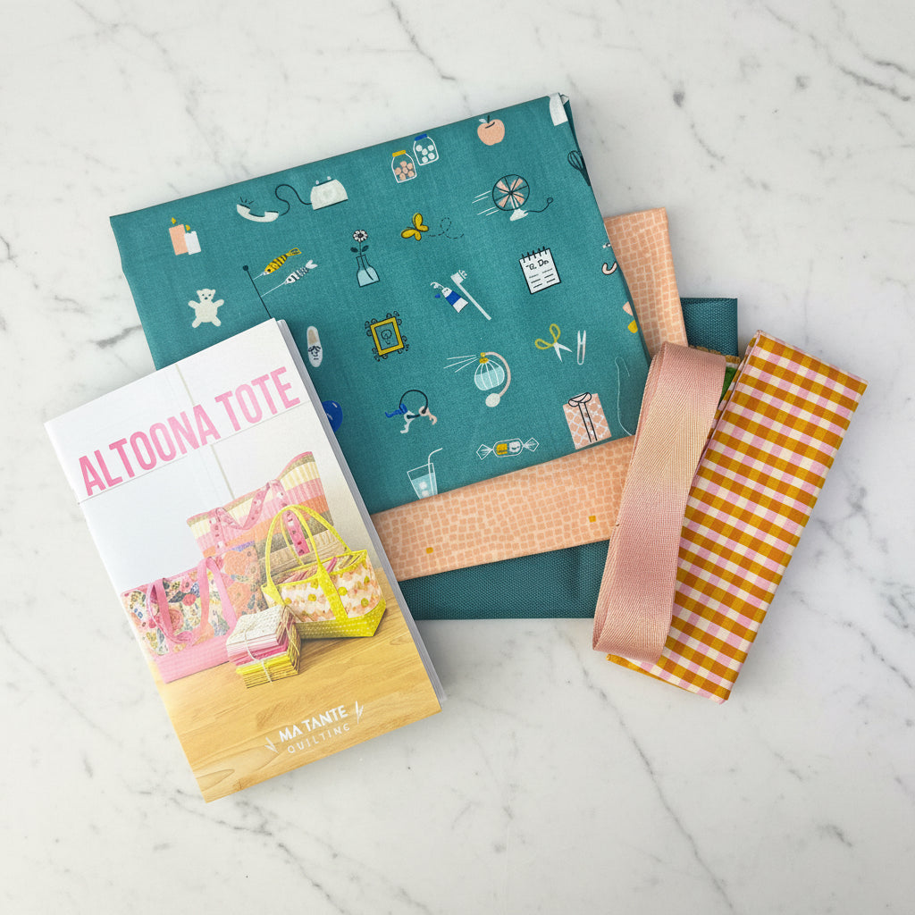Altoona Tote Kit Mini/Small - Vintage Ruby Star