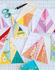 Scrappy Half-Rectangle Triangle Foundation Paper-Piecing Pad