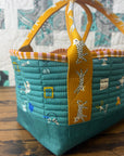 Altoona Tote Mini/Small - Vintage Ruby Star/HydraWeave