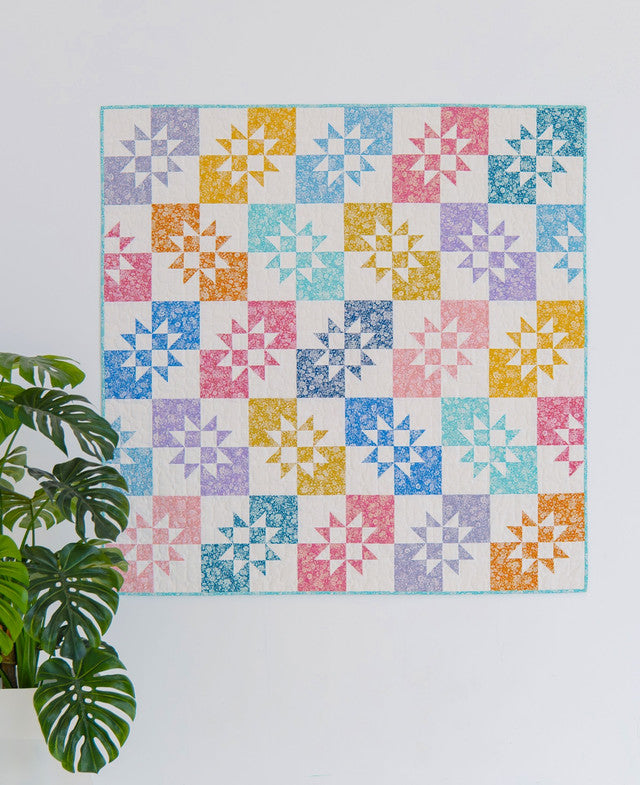 Glitterball Quilt Paper Pattern