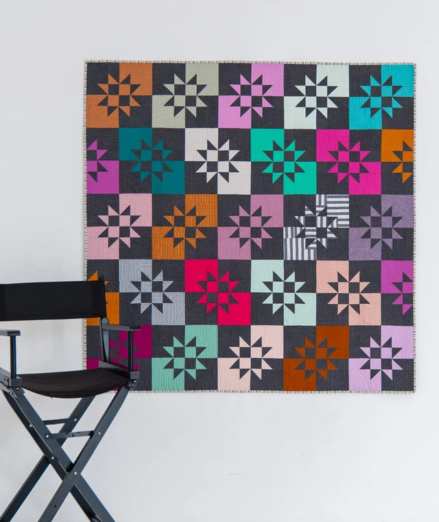 Glitterball Quilt Paper Pattern