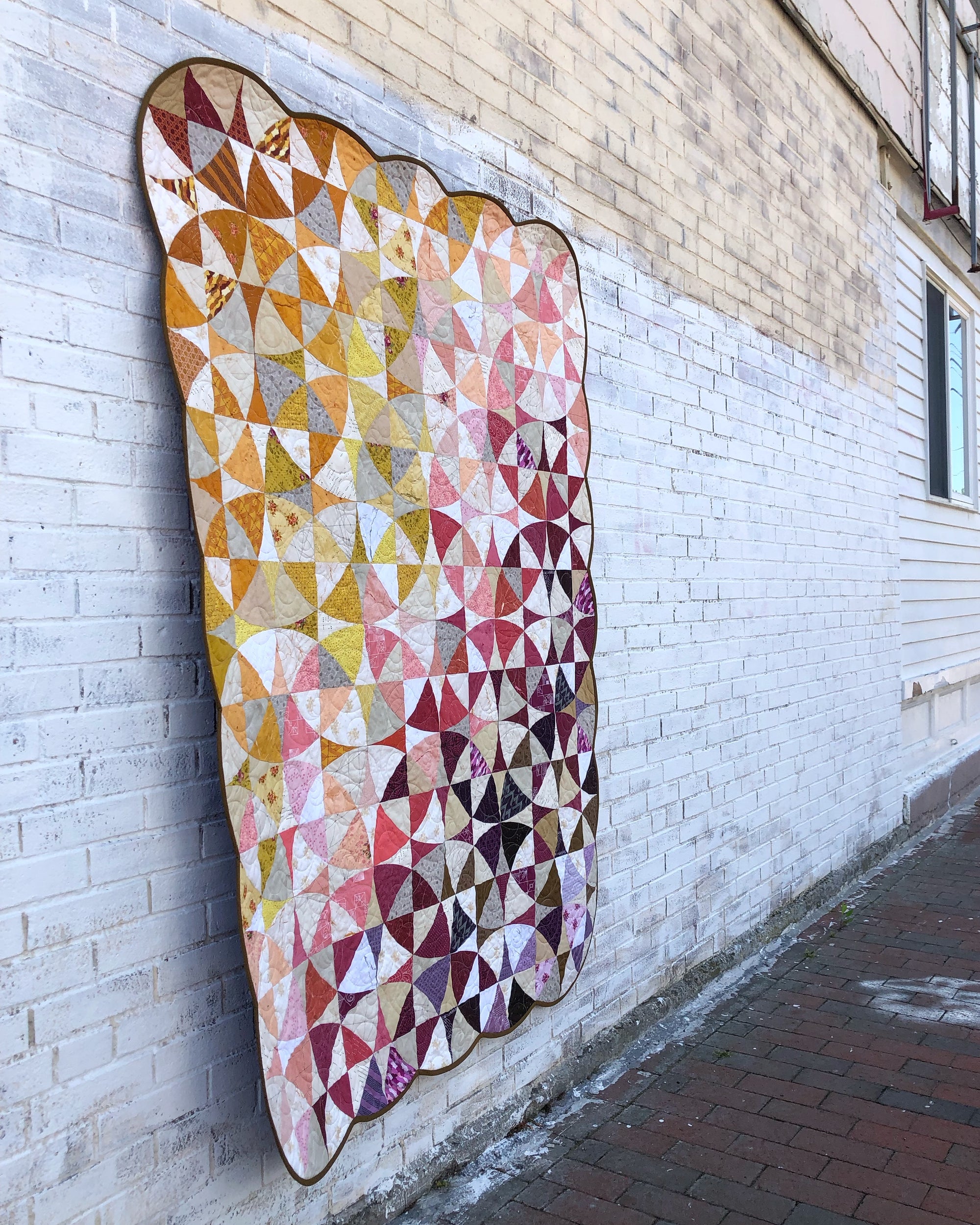 Winding Ways precision piecing workshop Troll Brothers Quilt Designs