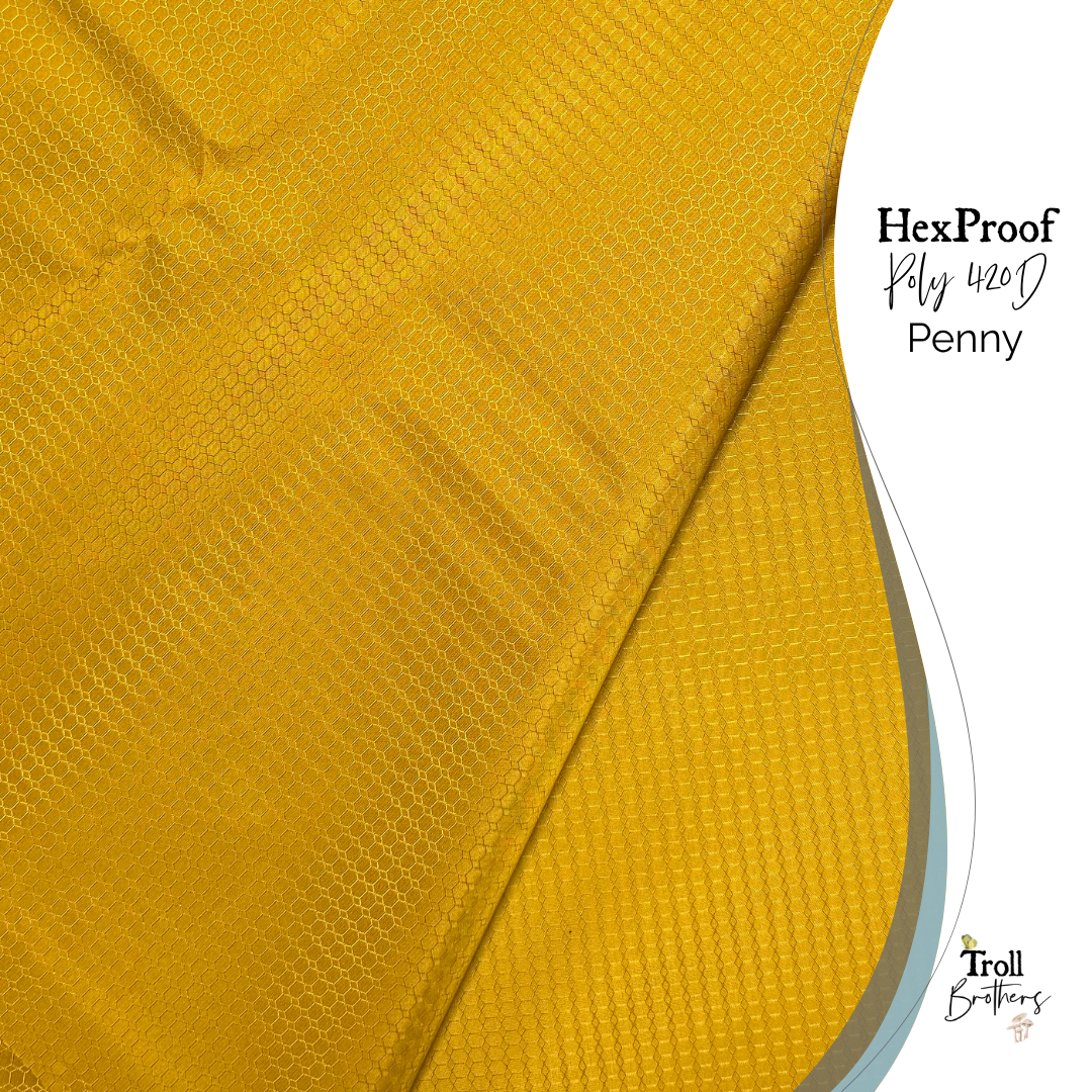 HexProof Poly 420D Penny - PER QUARTER METRE
