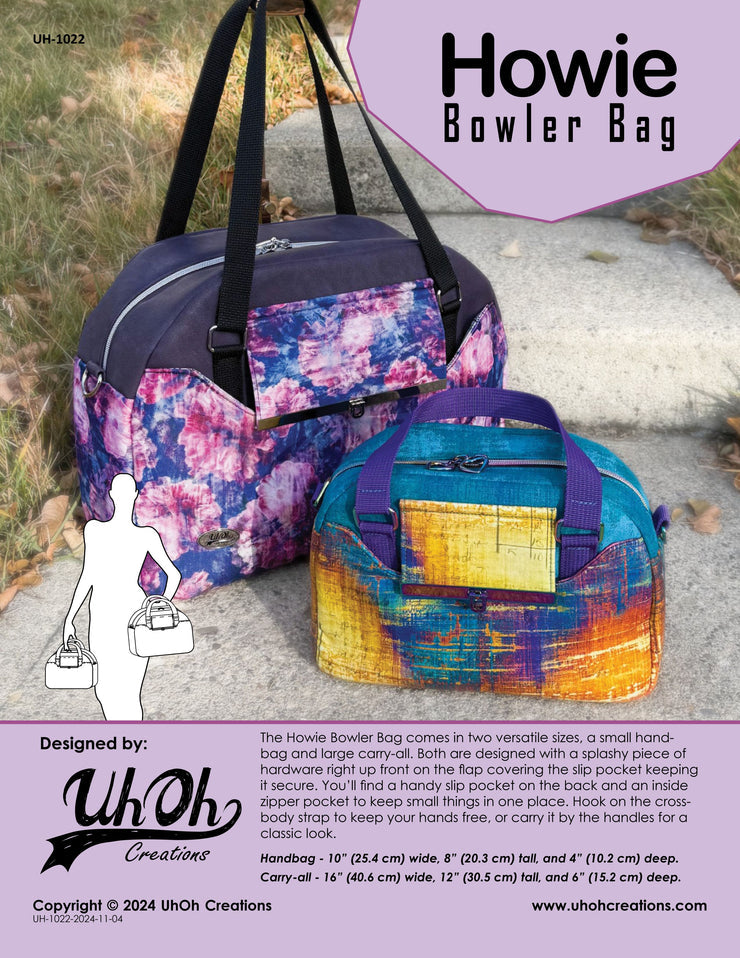 Howie Bowler Bag Pattern – Troll Brothers Quilt Designs