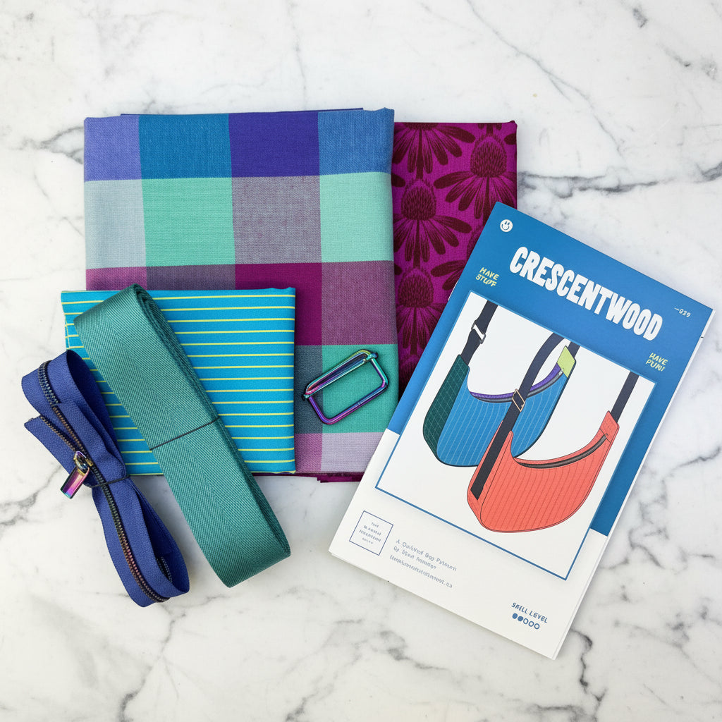 Crescentwood Quilted Bag Kit