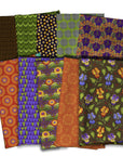 Gloriosa Garden 10 Piece Fat Quarter Bundle - Jane Sassaman