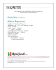 The Karie Tote Pattern