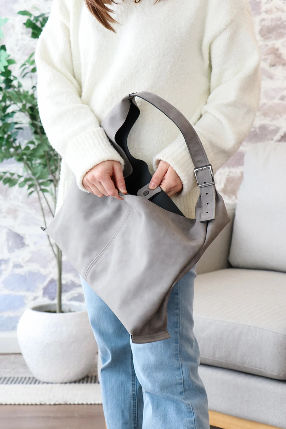 Morticia Slouchy Tote