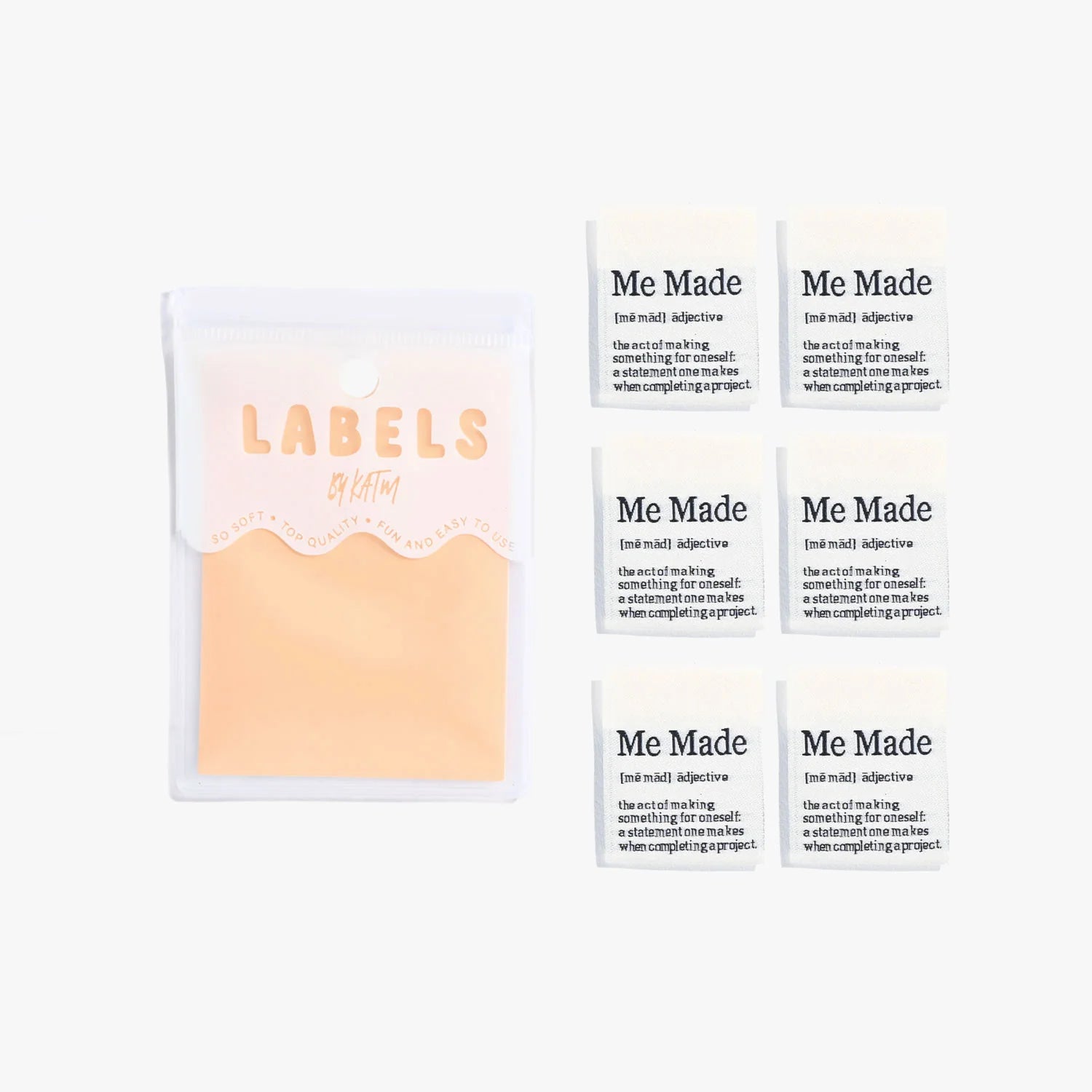 Me Made Definition Labels 6 Pack