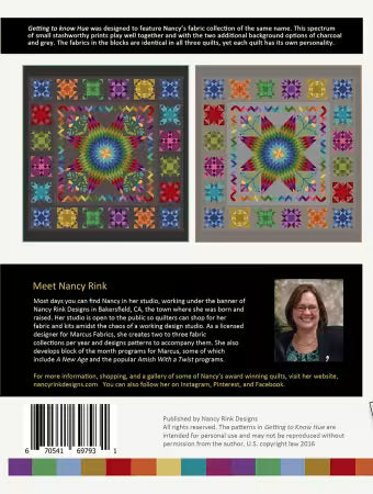 Getting to Know Hue Pattern Booklet