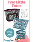 Two Little Totes - By Annie