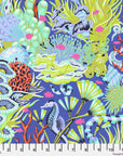 PRE ORDER APRIL 2026 - Floral Reef Reef What You Sew Marine - Tula Pink -  PER QUARTER METRE / 10" CUT