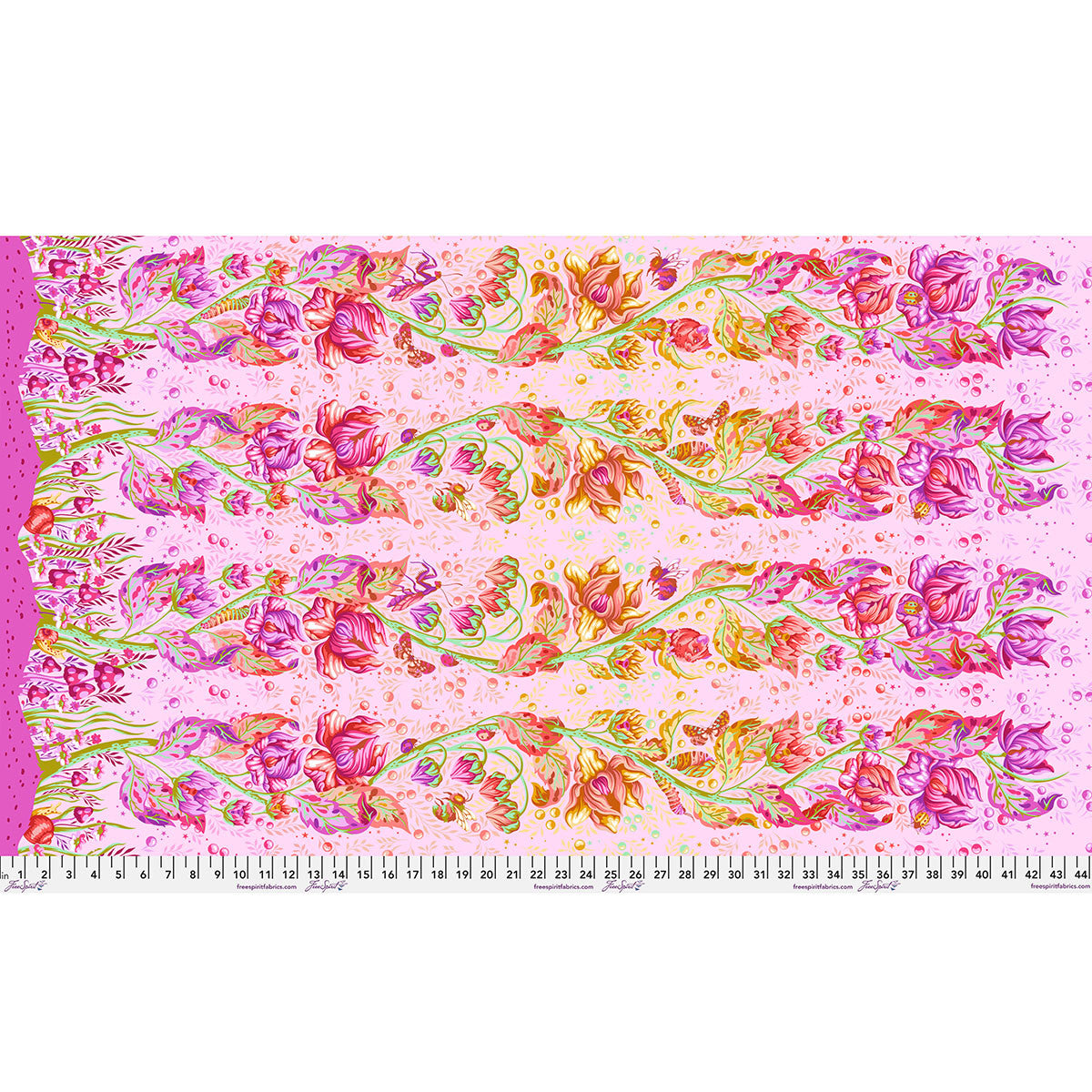 PRE ORDER APRIL 2027 - Down to Earth Grow Up Afterglow - Tula Pink - PER QUARTER METRE
