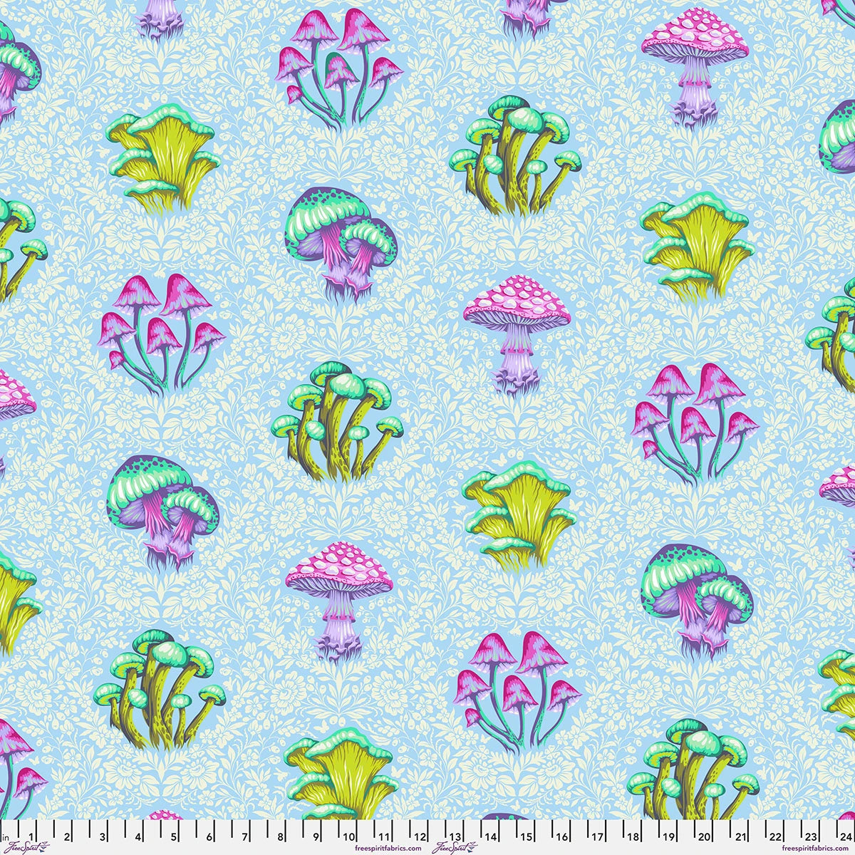 PRE ORDER APRIL 2027 - Down to Earth Morel Support Daybreak - Tula Pink - PER QUARTER METRE