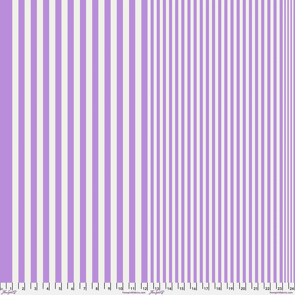 PRE ORDER APRIL 2027 - True Colors Sticks and Stones Sticks Iced Violet - Tula Pink - PER QUARTER METRE