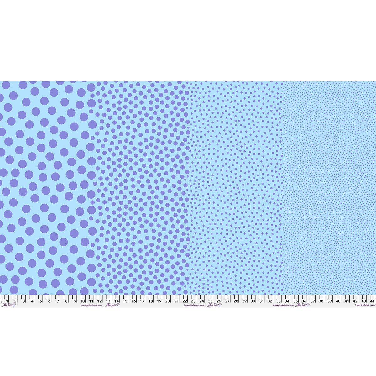 PRE ORDER APRIL 2027 - True Colors Sticks and Stones Stones Blurple - Tula Pink - PER QUARTER METRE