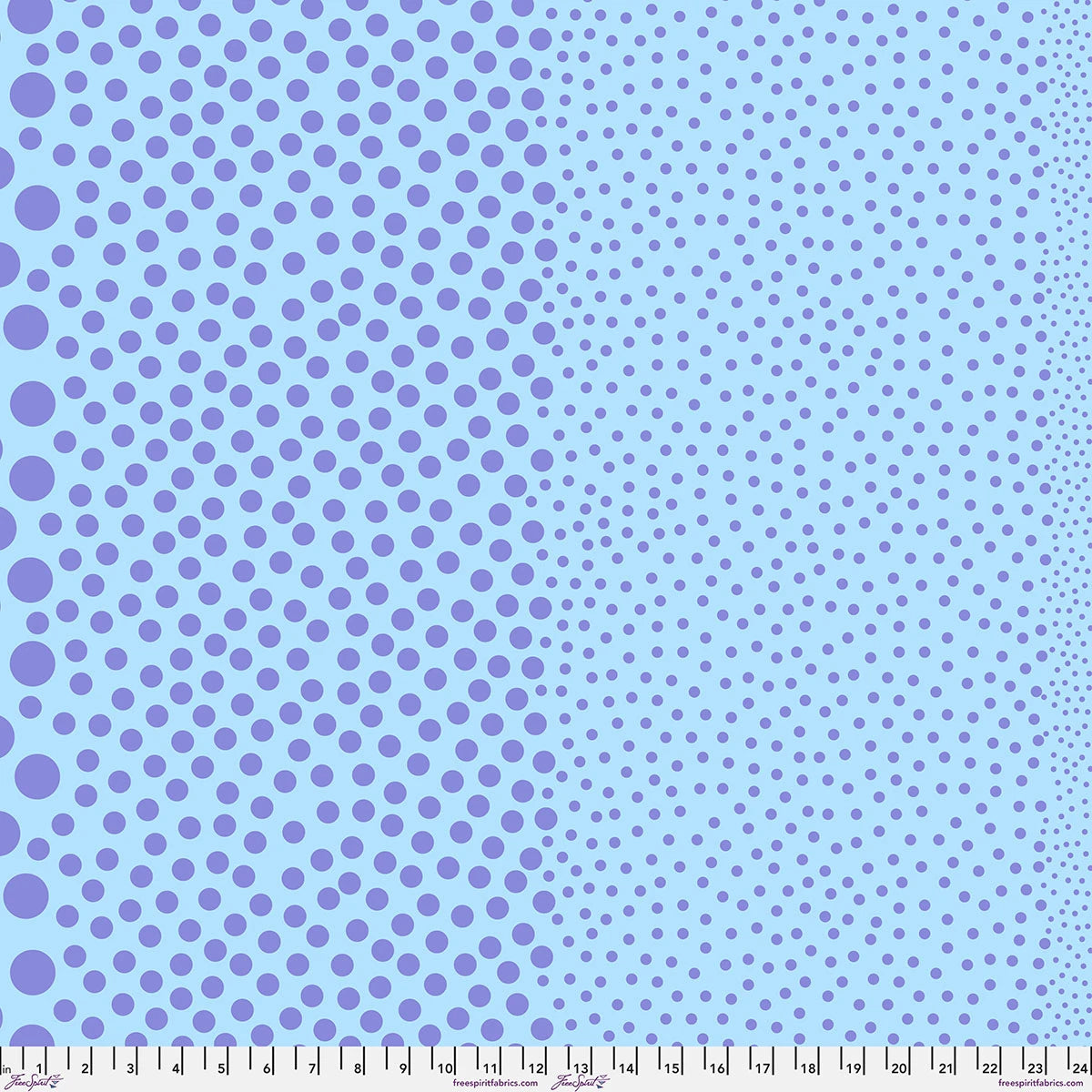 PRE ORDER APRIL 2027 - True Colors Sticks and Stones Stones Blurple - Tula Pink - PER QUARTER METRE