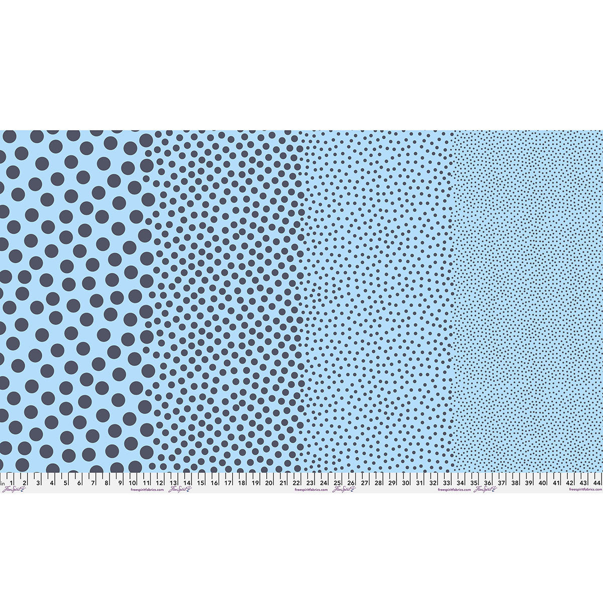 PRE ORDER APRIL 2027 - True Colors Sticks and Stones Stones Denim - Tula Pink - PER QUARTER METRE