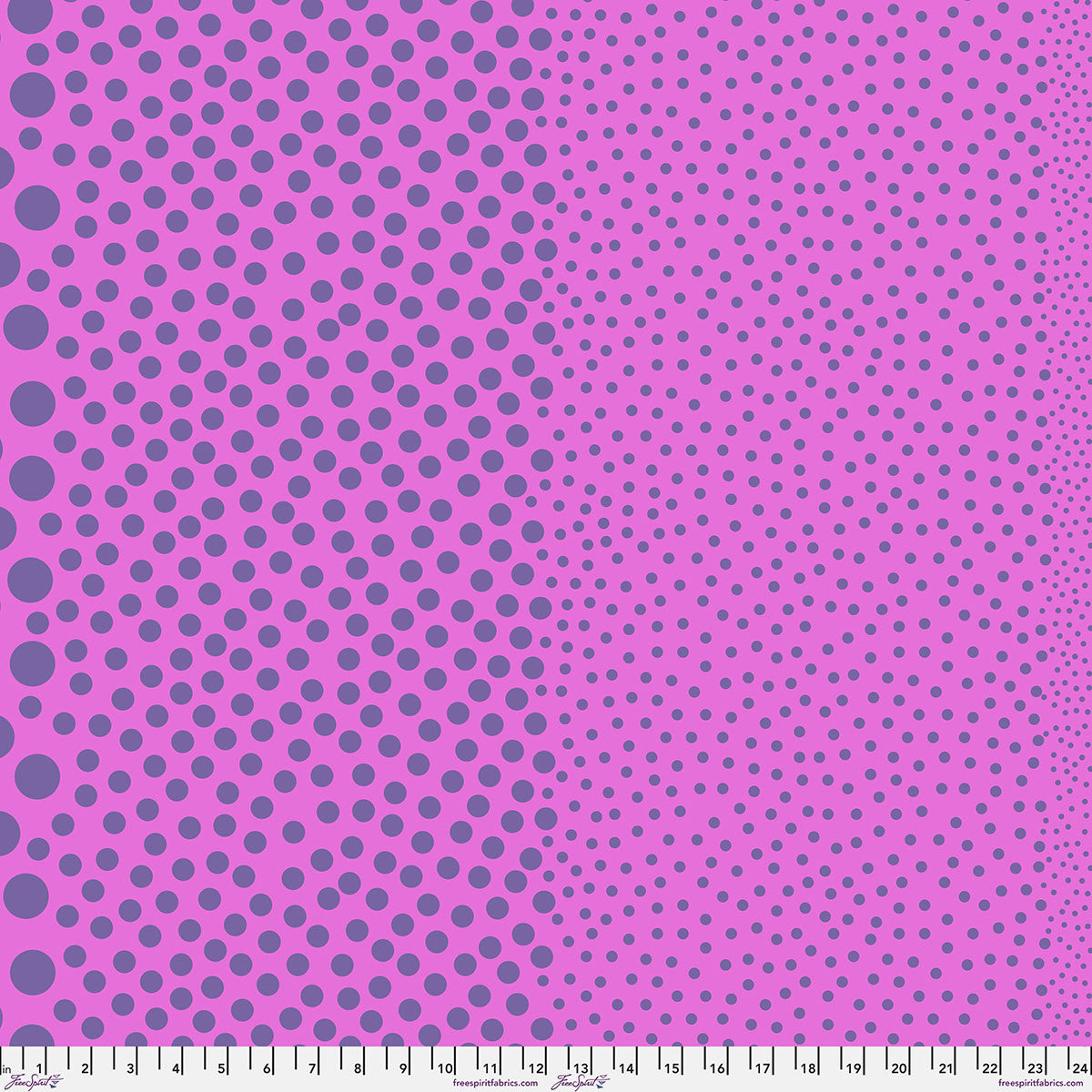 PRE ORDER APRIL 2027 - True Colors Sticks and Stones Stones Grape Crush - Tula Pink - PER QUARTER METRE