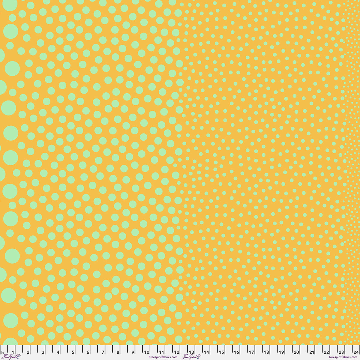PRE ORDER APRIL 2027 - True Colors Sticks and Stones Stones Sunflower - Tula Pink - PER QUARTER METRE