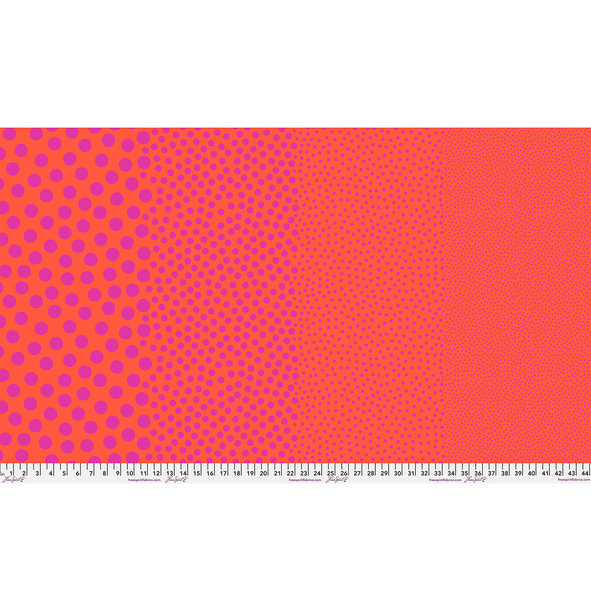 PRE ORDER APRIL 2027 - True Colors Sticks and Stones Stones Tomato - Tula Pink - PER QUARTER METRE