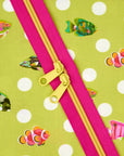 Razzle Lime - 40" Handbag Zipper - Renaissance Ribbons