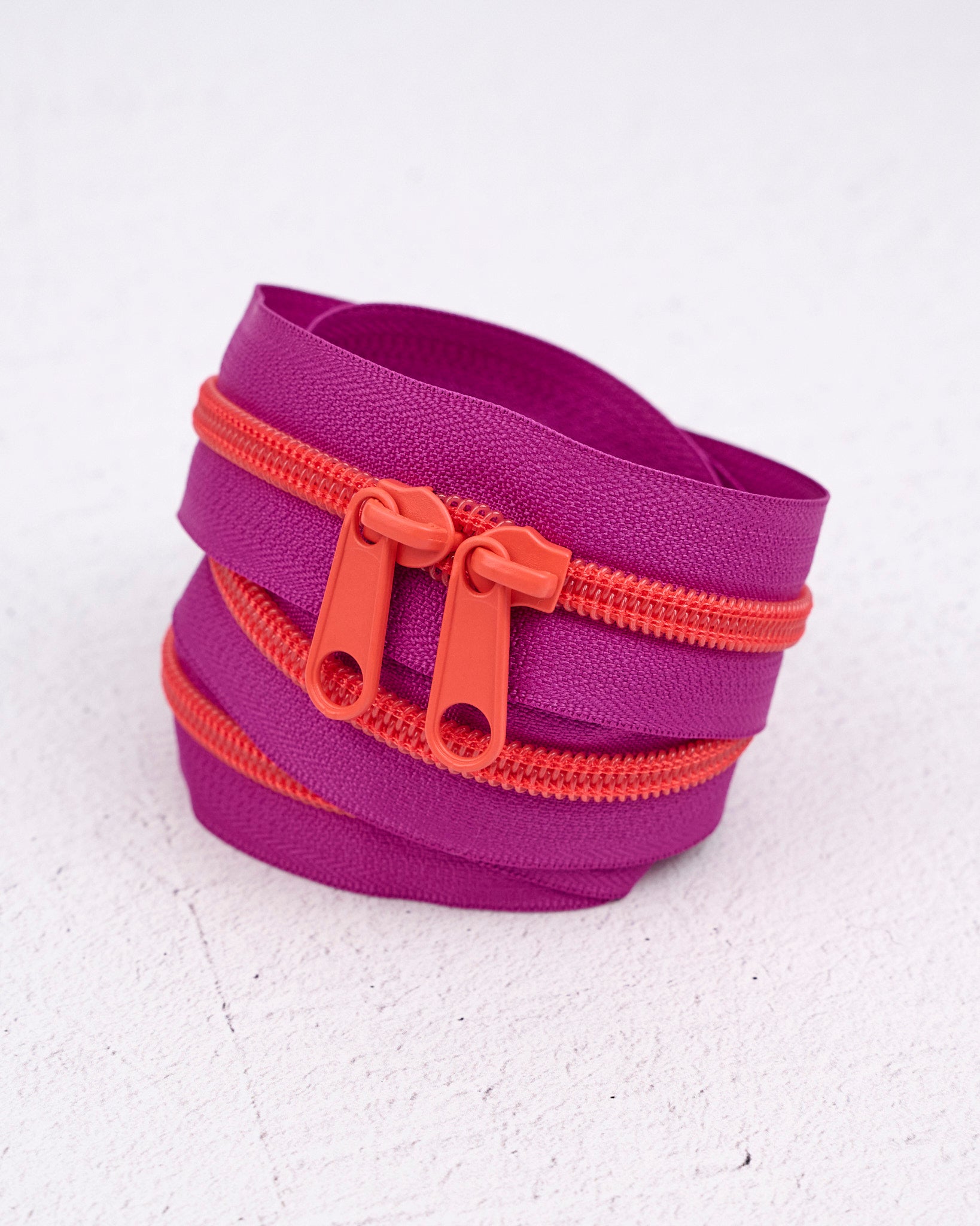 Grape Slushy - 40" Handbag Zipper - Renaissance Ribbons