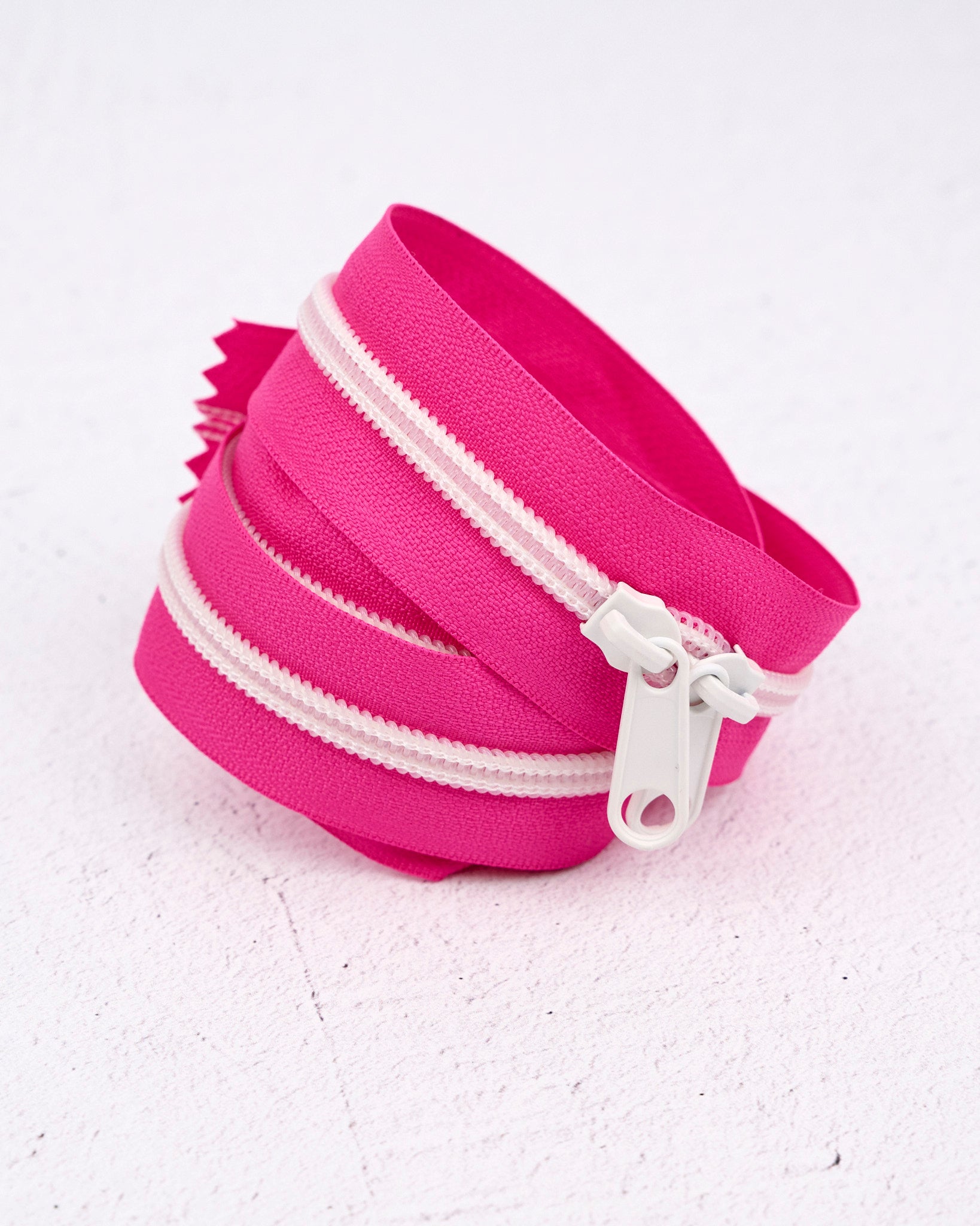 Acid Pink - 40" Handbag Zipper - Renaissance Ribbons