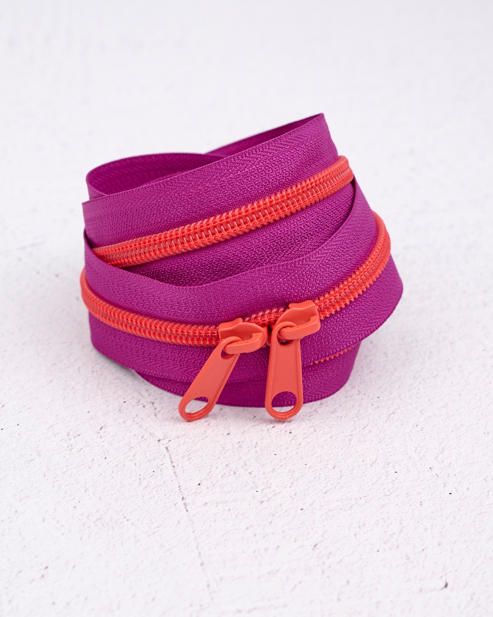 Grape Slushy - 40" Handbag Zipper - Renaissance Ribbons