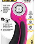45mm Ergonomic Rotary Cutter Magenta