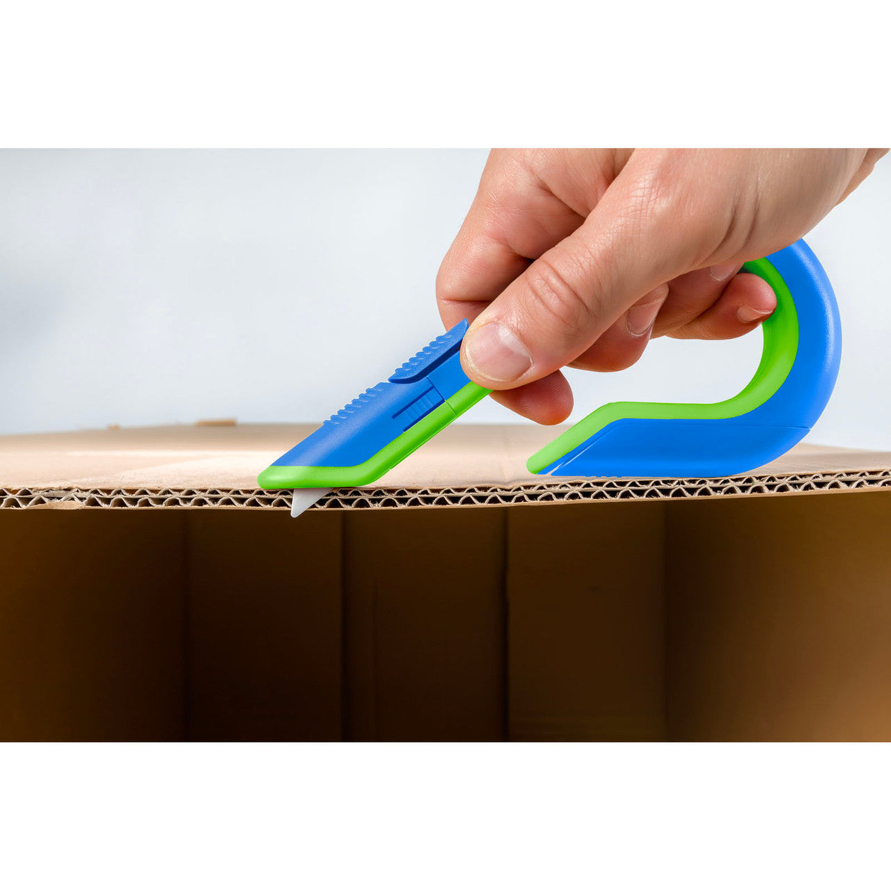 Slice Manual Box Cutter - Blue/Green