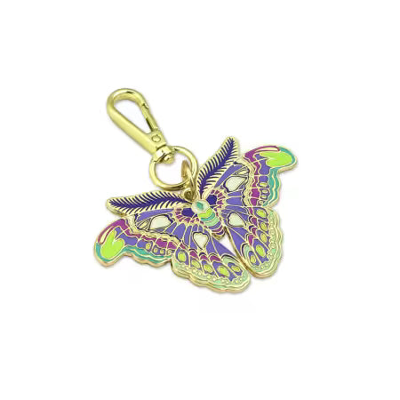 PRE ORDER MAY 2027 - Down to Earth Atlas Moth Daybreak Bag Charm - Tula Pink