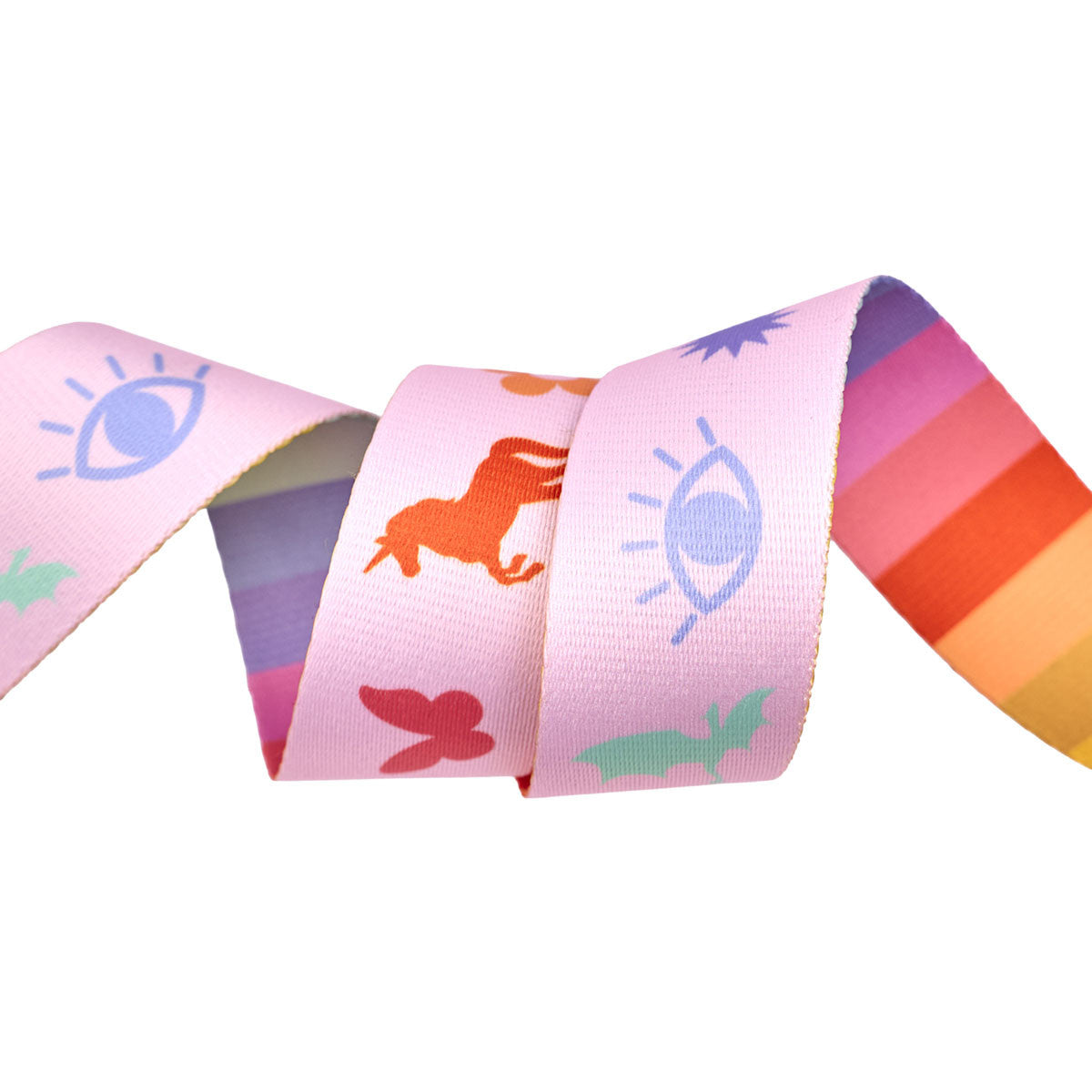 PRE ORDER OCTOBER 2026 - Legendary Charmed Wild Orchid 1 1/2" Webbing - Tula Pink - PER QUARTER METRE