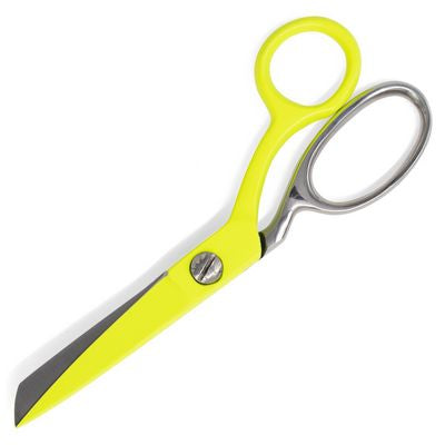 PRE ORDER WINTER 2026 - Tula Pink Acid Yellow 6 Inch Bent Trimmer Micro-serrated