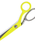 PRE ORDER WINTER 2026 - Tula Pink Acid Yellow 6 Inch Bent Trimmer Micro-serrated