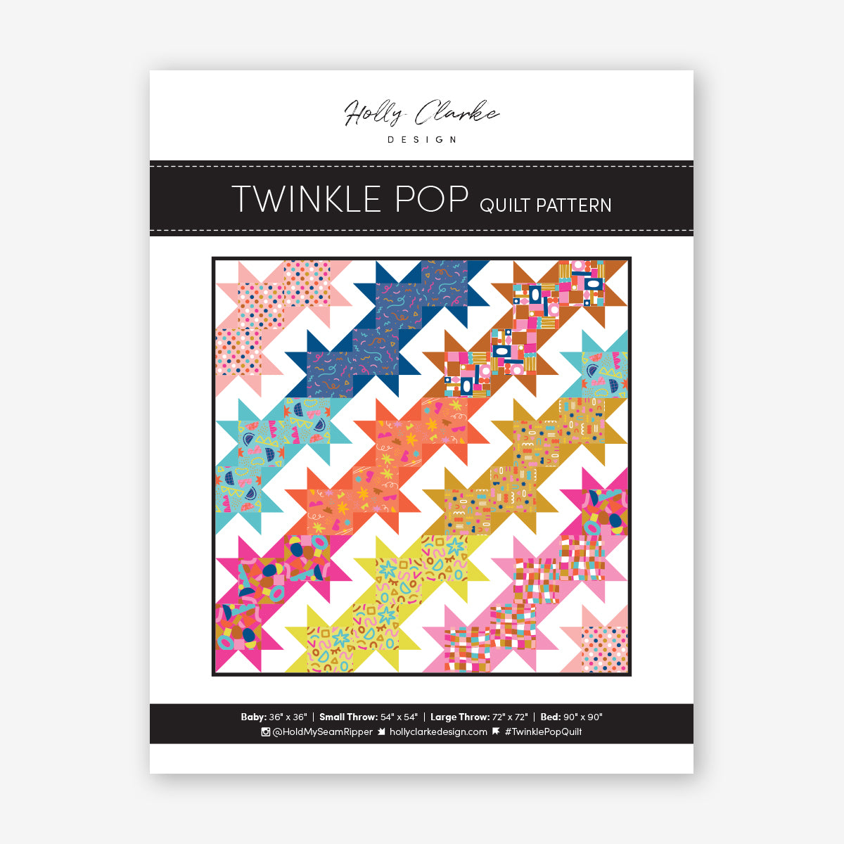 Twinkle Pop Quilt Pattern
