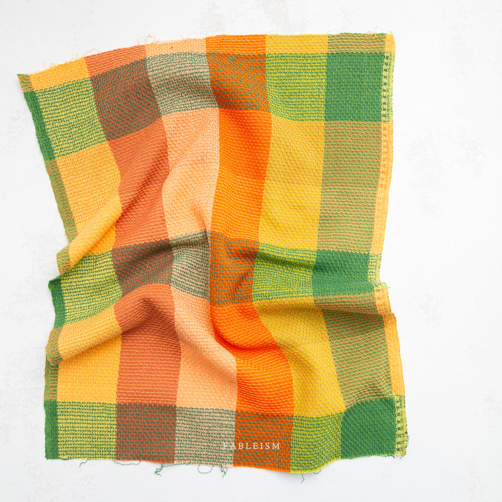 Waffle Happy Checkers Cider - Fableism Supply Co - PER QUARTER METRE