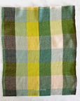 Waffle Happy Checkers Limon - Fableism Supply Co - PER QUARTER METRE