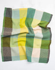 Waffle Happy Checkers Limon - Fableism Supply Co - PER QUARTER METRE