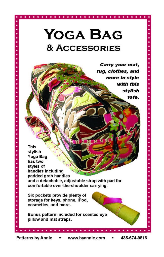 Yoga Bag &amp; Accessories - By Annie