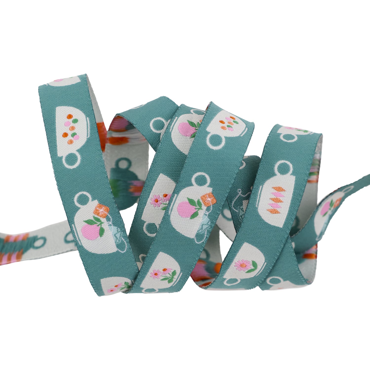 Best of Melody - Teacups - 5/8" width - by Melody Miller - PER QUARTER METRE/10" CUT