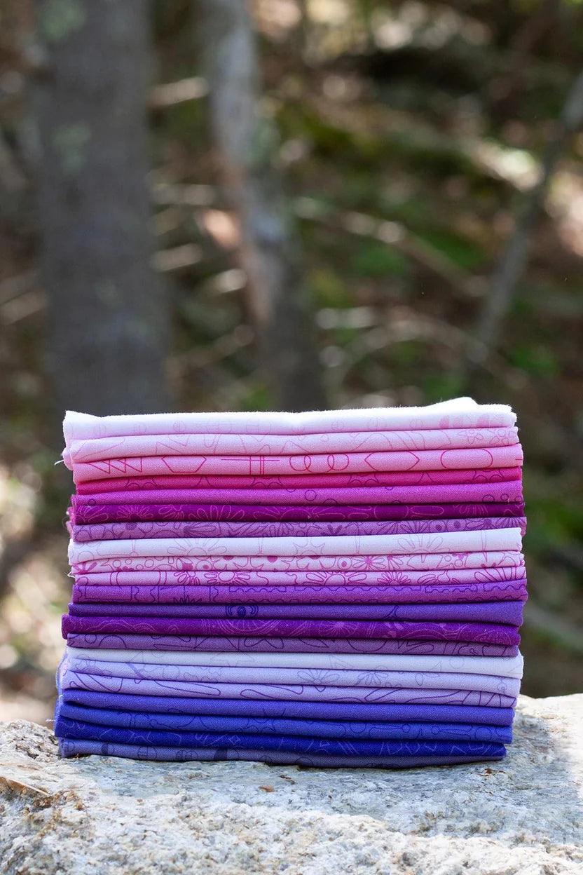 PRE ORDER OCTOBER 2026 - Color Camp Bloom Fat Quarter Bundle - Alison Glass