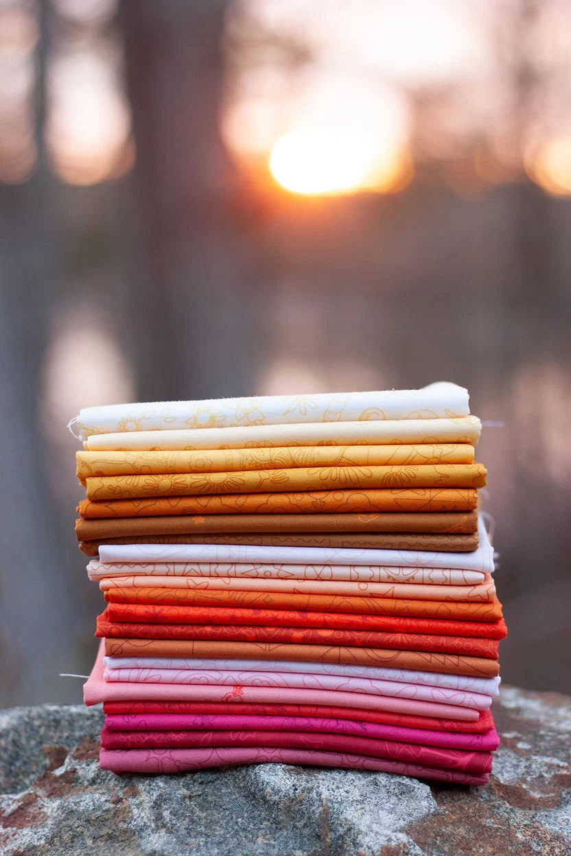 PRE ORDER OCTOBER 2026 - Color Camp Sun Fat Quarter Bundle - Alison Glass