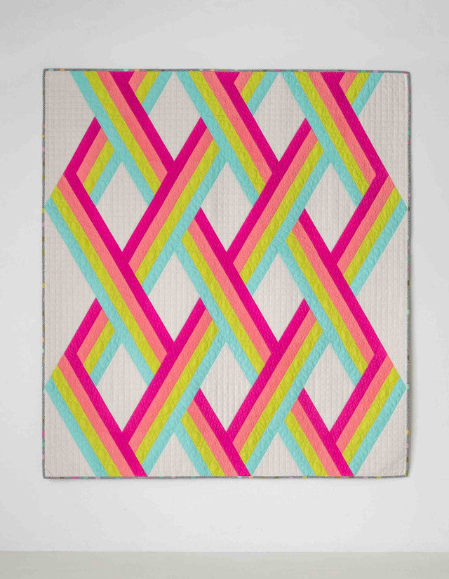 Denim Pockets Quilt Paper Pattern