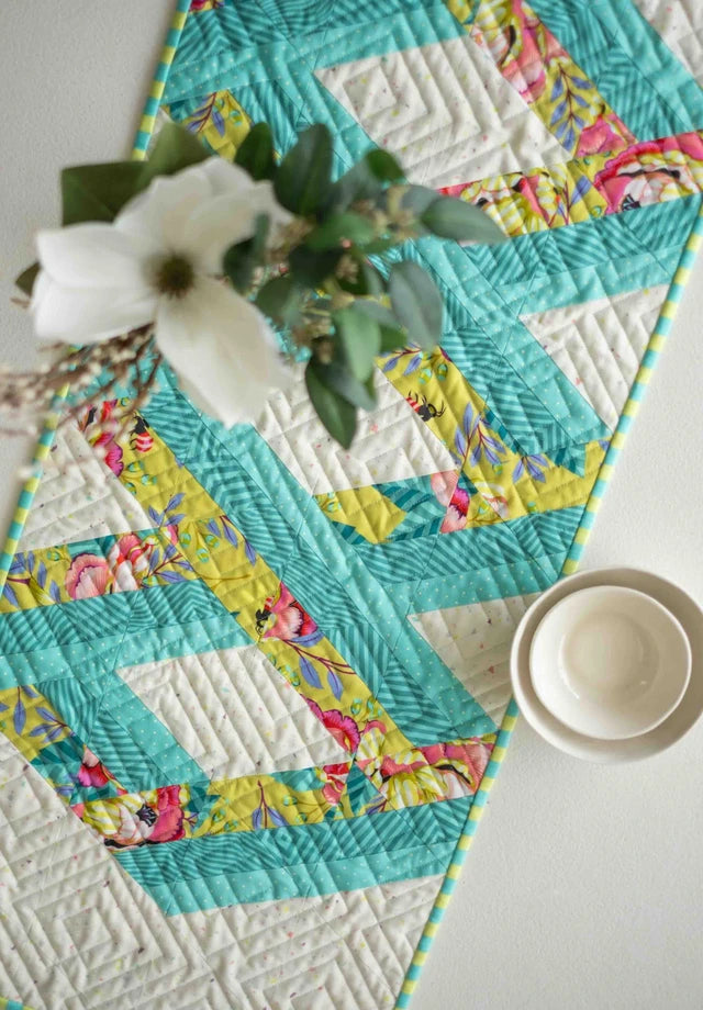 Denim Pockets Quilt Paper Pattern